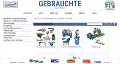 Desktop Screenshot of holzmaschine.de